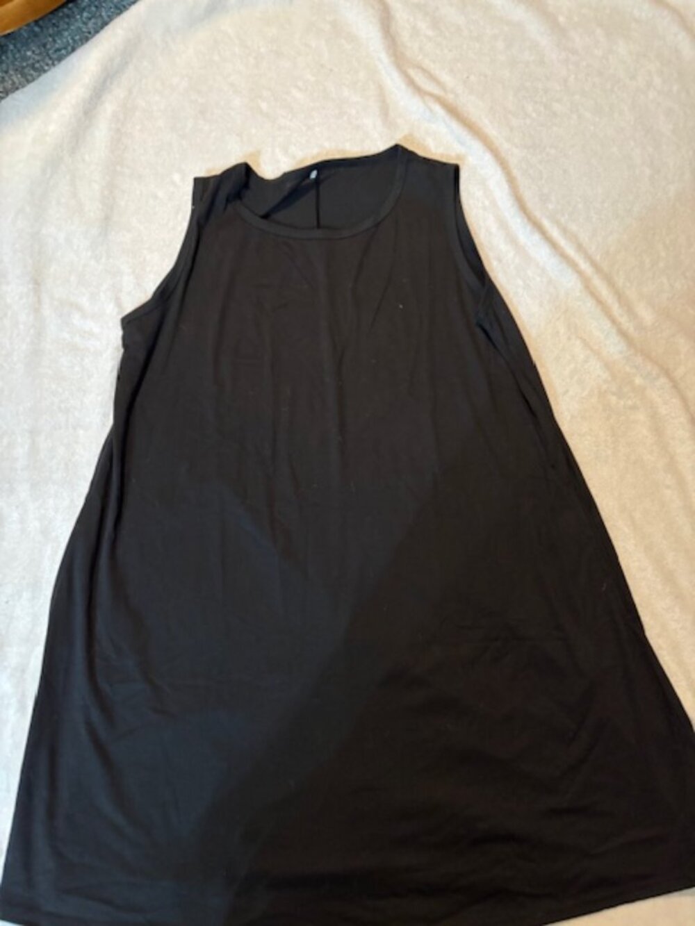 Unbranded Women's XXl Black Sleeveless Dress